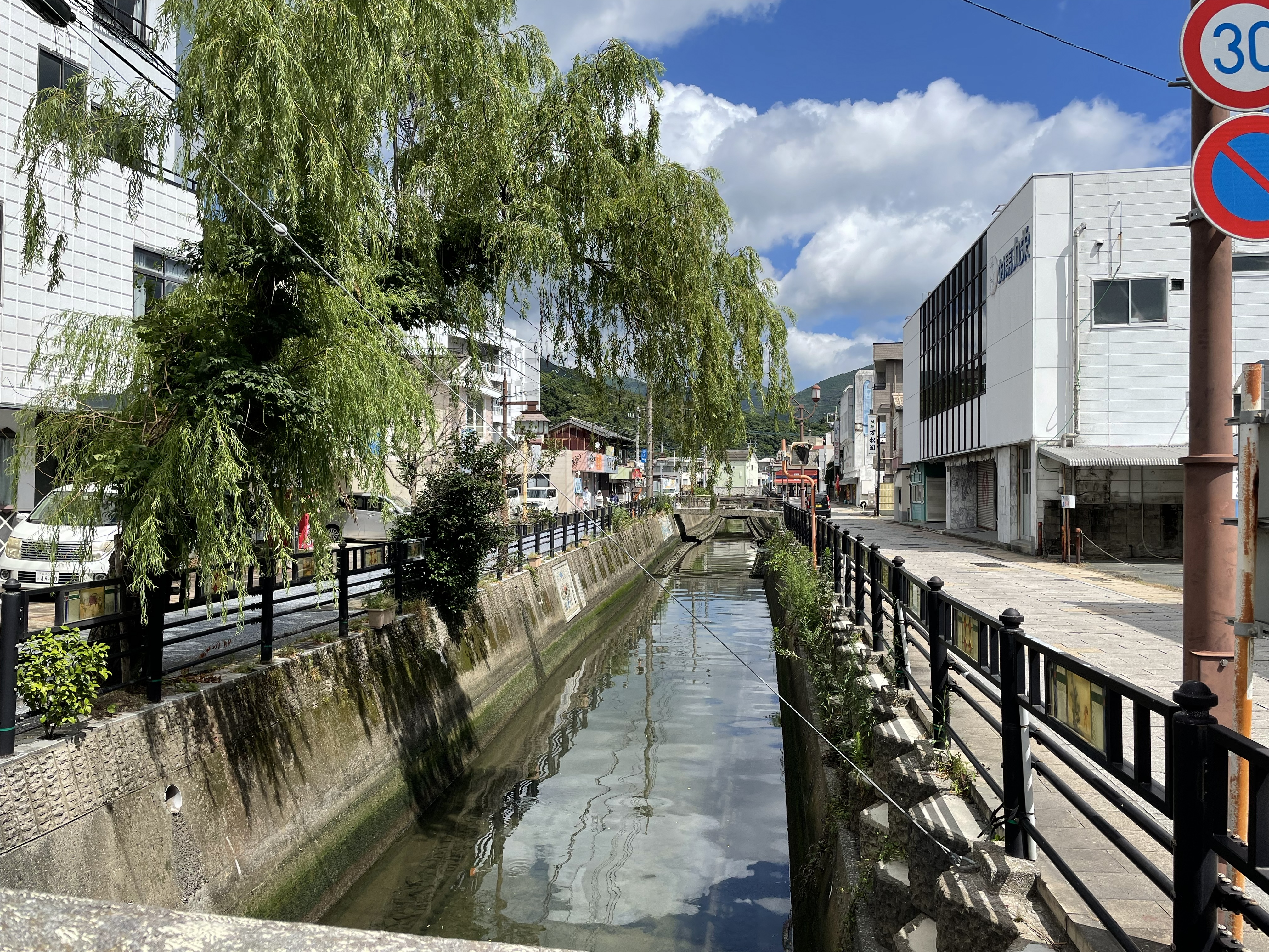 厳原の街並み